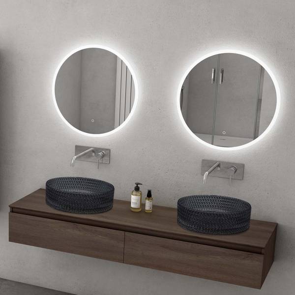 Waschbecken Minerva07 Grau