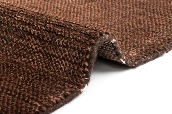 Tapis Juma CXI Marron - Laine - 151 x 1 x 196 cm