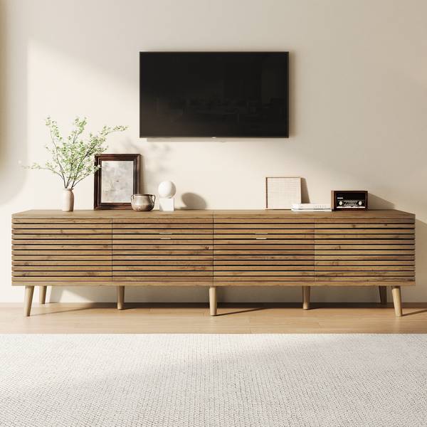 TV-Schrank Philotes Ⅶ Braun - Holzwerkstoff - 180 x 46 x 40 cm