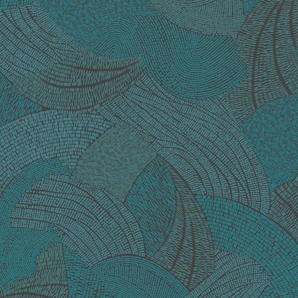 Vliestapete 399353-GU Blau - Kunststoff - 53 x 1 x 1005 cm