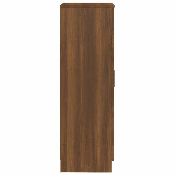 Schoenenrek 342670 bruin - plaatmateriaal op houtbasis - 35 x 108 x 35 cm