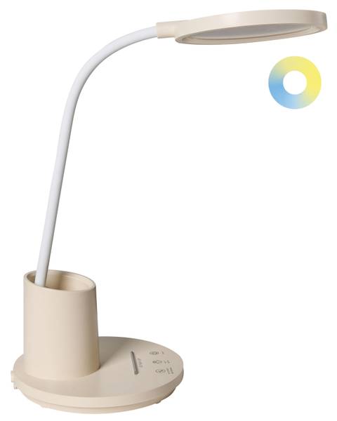 Bureaulamp VELA beige