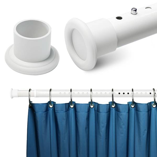 Ausziehbare Duschstange C713-3.1/3.6-W Weiß