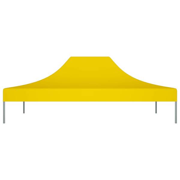 315374 geel - polyester - 431 x 100 x 291 cm