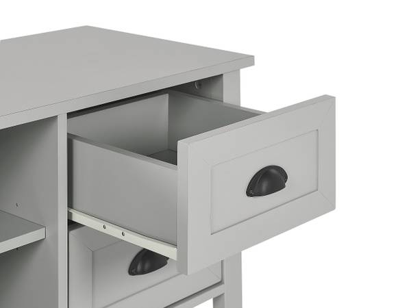 TV-kast HONOLULU grijs - lichtgrijs