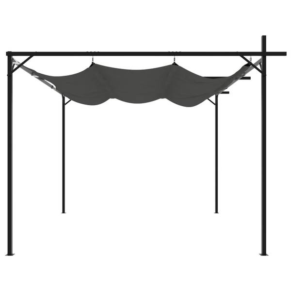 Pergola 3033358 Anthracite - Profondeur : 295 cm