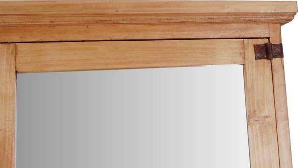 Schuhschrank Mexico Gelb - Kiefer - 70 x 190 x 41 cm