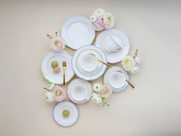 Kaffeeservice FLORINE Keramik - 22 x 17 x 29 cm