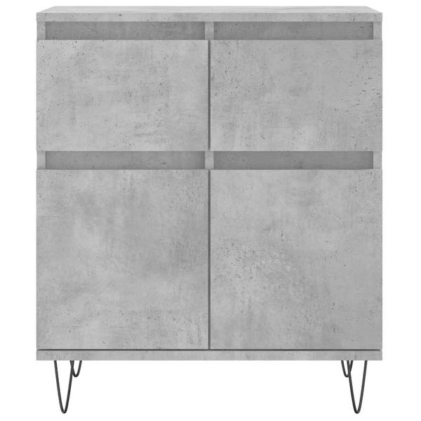 Sideboard F35524 Grau - Holzwerkstoff - 60 x 70 x 35 cm