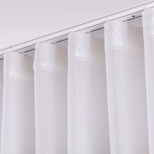 Wellengardine Voile Weiß - Textil - 300 x 1 x 245 cm