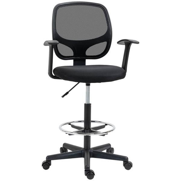 Zeichenstuhl 921-598 Schwarz - Nylon - 56 x 132 x 60 cm