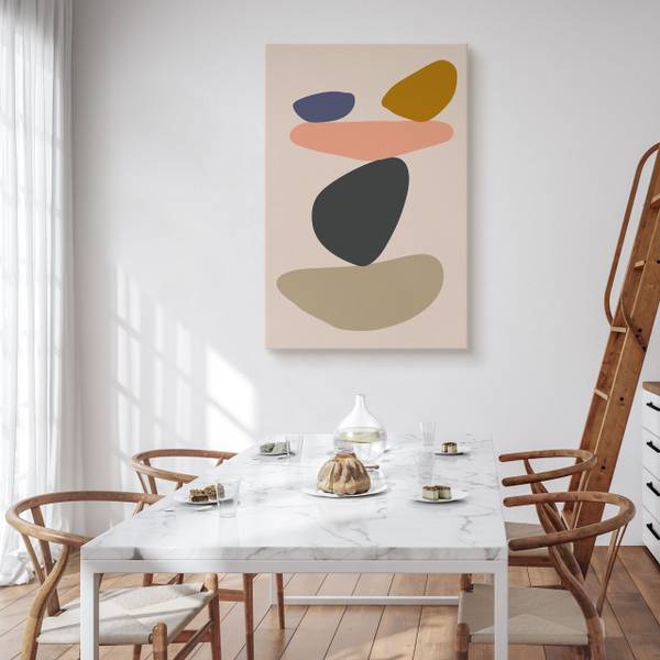 Leinwandbild Felsen 40 x 60 x 60 cm