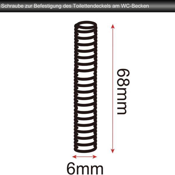 WC-Sitz Merle Blau - Weiß - Edelstahl - 38 x 2 x 44 cm