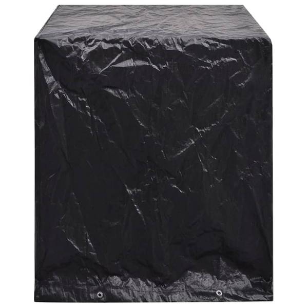 Tuinmeubel Hoes 3028508 zwart - aluminium - polyethyleen - 55 x 182 x 160 cm