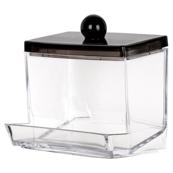 Wattestäbchen Behälter 568047 Kunststoff - 7 x 10 x 9 cm