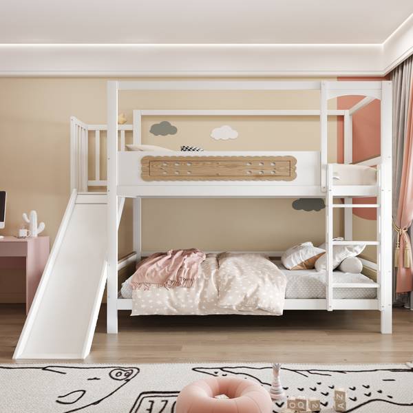 Stockbett K-1490 Braun - Holzwerkstoff - 176 x 180 x 247 cm