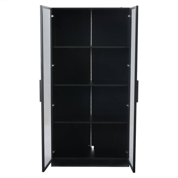Vitrinenschrank Ourea Ⅱ Tiefe: 80 cm