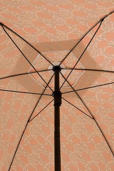 Sonnenschirm Mitchell Pink - Polyester - 220 x 238 x 220 cm