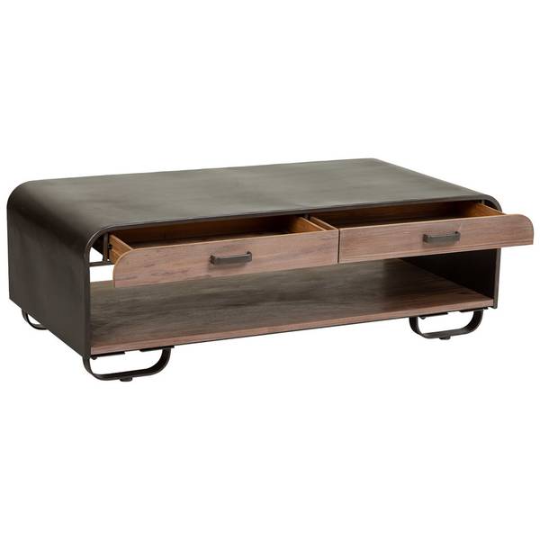 Couchtisch Duna Braun - Holzwerkstoff - 120 x 41 x 62 cm