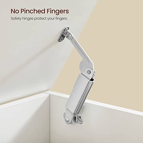 Sitztruhe Aufbewahrungsbox Āsansol Weiß - Holzwerkstoff - 40 x 46 x 100 cm