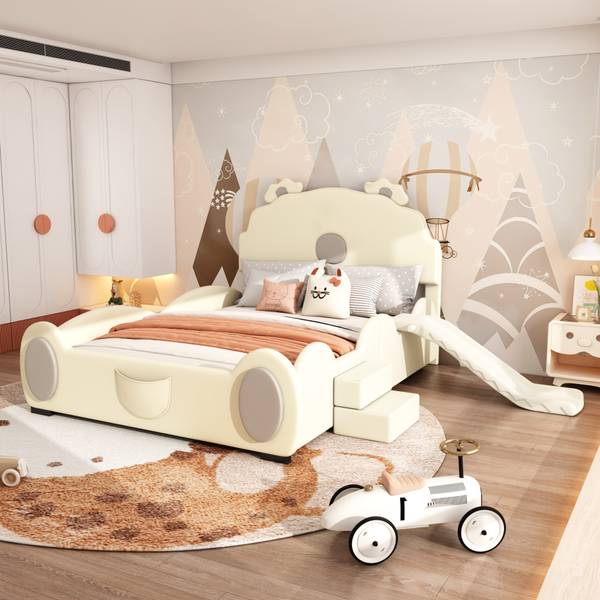 Kinderbett-O28188 110 x 110 x 210 cm