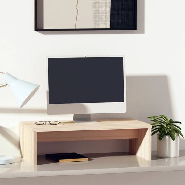 Support de moniteur 3013666 Marron - Pin - 50 x 15 x 27 cm