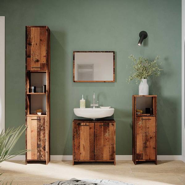 Badezimmerspiegel Kiko 40082 Braun - Glas - 45 x 60 x 2 cm