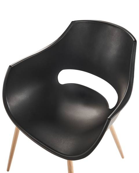 Chaise de salle à manger MILLERS Noir - Marron