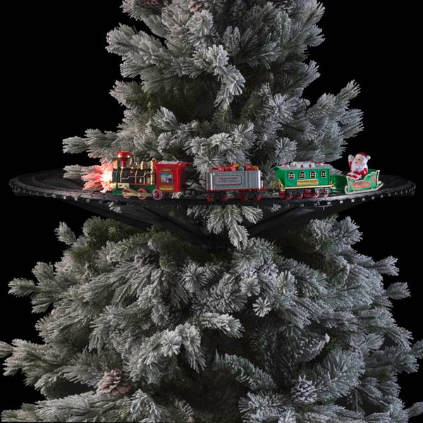 Weihnachtsbaumschmuck Kunststoff - 88 x 16 x 88 cm