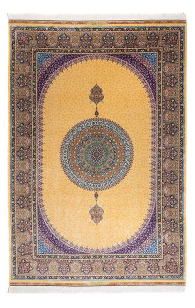Orientteppich Oriental Gold - Viskose - 200 x 1 x 300 cm