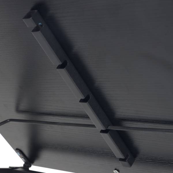 Beistelltisch für Laptop Schwarz