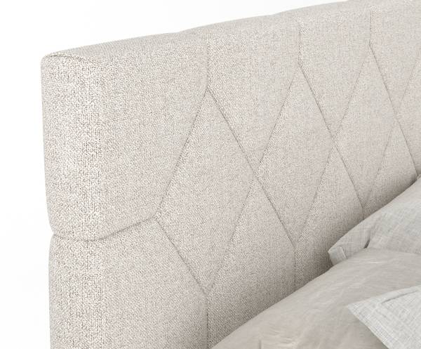 Boxspringbett Toma Beige - Liegefläche Breite: 200 cm