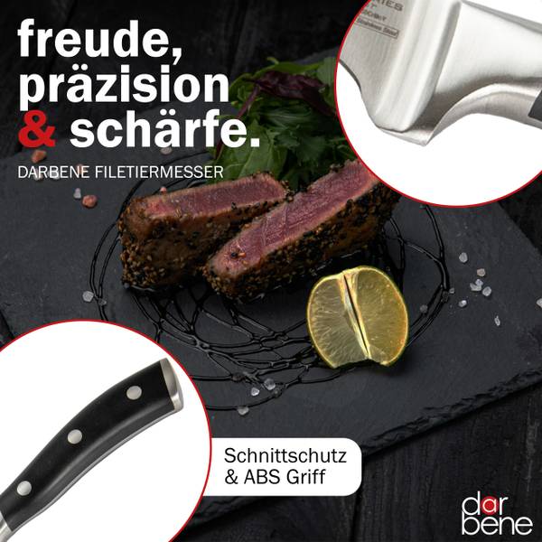 Filetiermesser 18cm ABS Griff C-Series Silber - Edelstahl - 7 x 4 x 35 cm