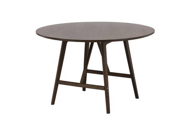 Table à manger Kaseindon Marron - Hévéa - 100 x 75 x 100 cm