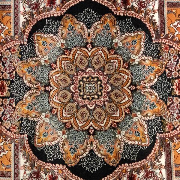 Kurzflorteppich Paro Türkis - Naturfaser - 300 x 1 x 400 cm