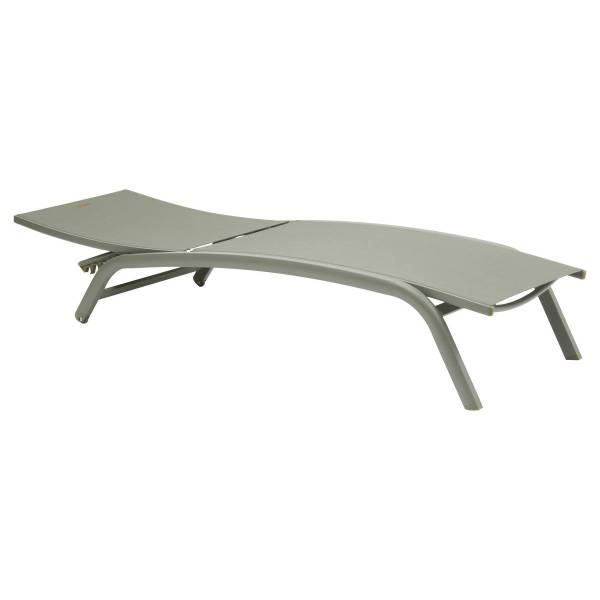 Liegestuhl BONAO Grün - Metall - 171 x 85 x 64 cm