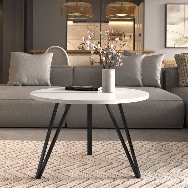 Tisch LINEA Schwarz - Weiß