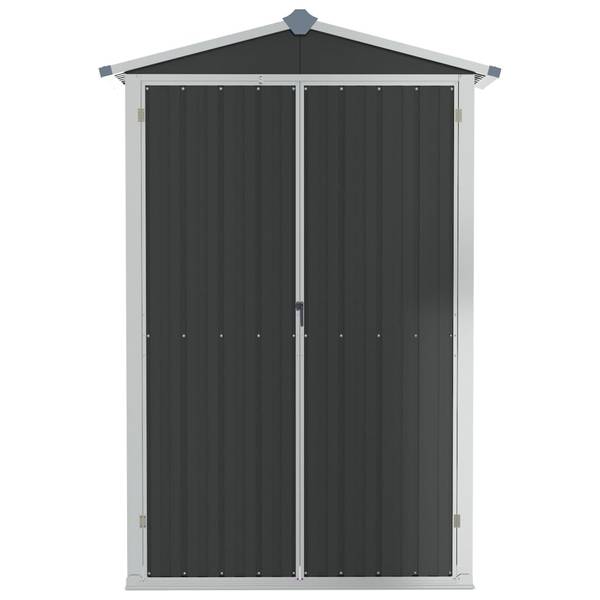 Gerätehaus 3011421 Grau - Stahl - 116 x 175 x 45 cm