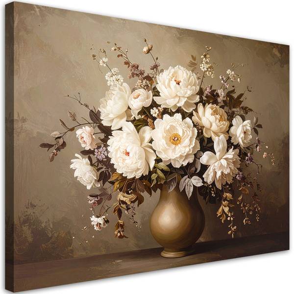 Tableau déco Bouquet 120 x 80 cm