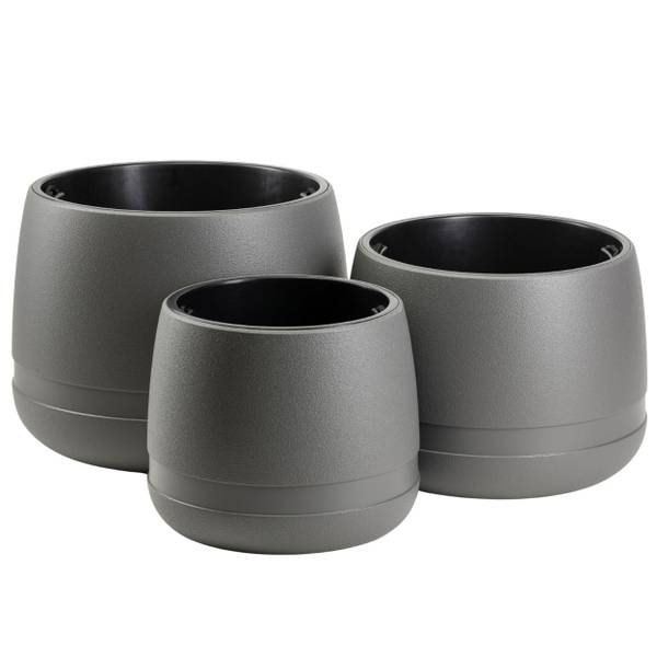 Blumentopf Luna Grau - 42 x 32 x 42 cm