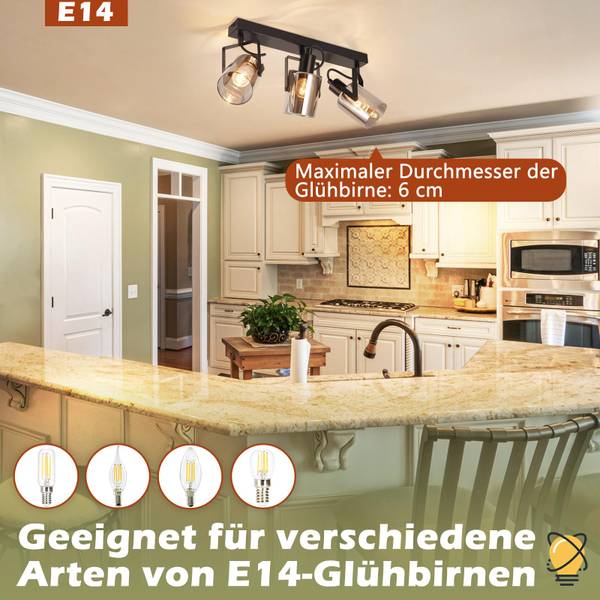 Deckenstrahler SHBZXB 18 x 16 x 37 cm