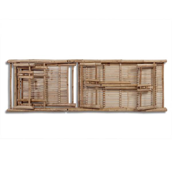 Sonnenliege 41499 Braun - Bambus - 65 x 87 x 200 cm