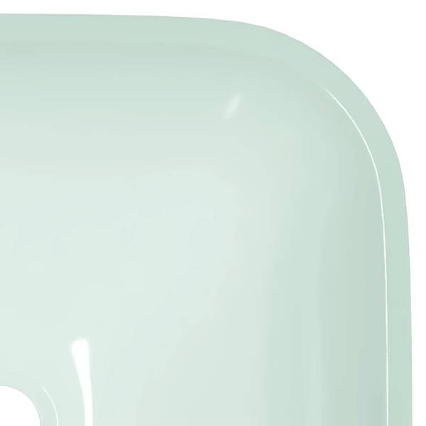 Waschbecken 3013939 Weiß - Glas - 42 x 14 x 42 cm