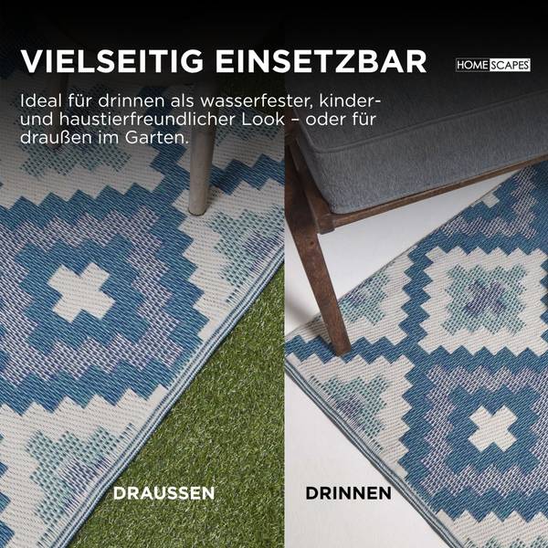 Outdoor-Teppich Mia 150 x 240 cm