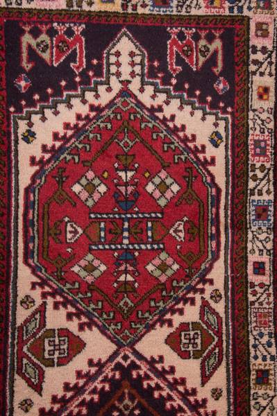 Orientteppich Nomadic Beige - Wolle - 72 x 1 x 293 cm