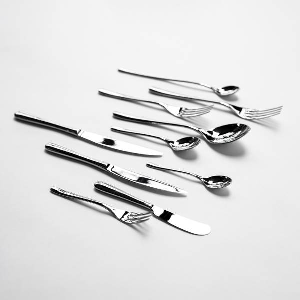Tafelgabeln LUI 6-er Set Silber - Metall