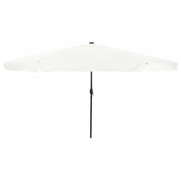 Parasol de terrasse 3045512 Marron - Métal - 393 x 249 x 393 cm