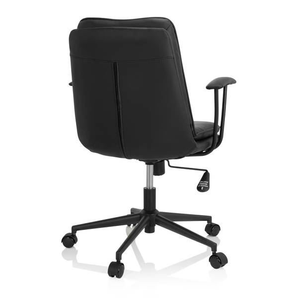 Bürostuhl SMALLO Schwarz - Flachgewebe - 59 x 94 x 59 cm