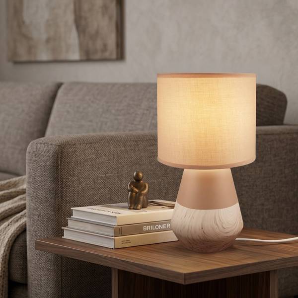 Tischlampen Linda 7701011 Beige