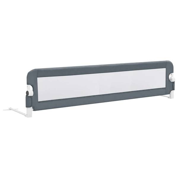 Bettschutzgitter 297396 Grau - Tiefe: 180 cm